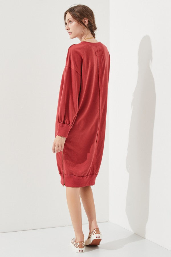 Oversized Long Tunic Dress