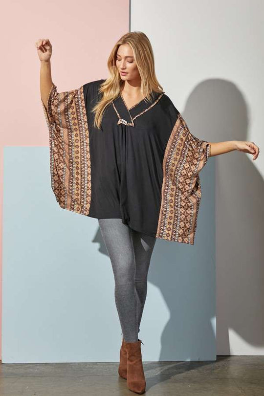 Bohemian Poncho Tunic