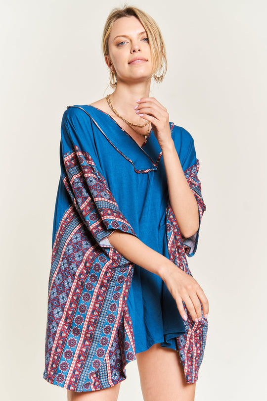 Bohemian Poncho Tunic