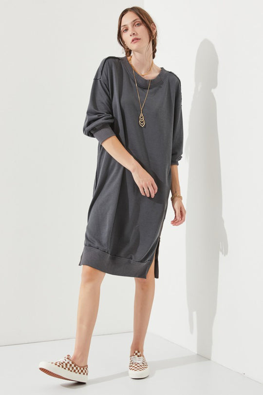 Oversized Long Tunic Dress