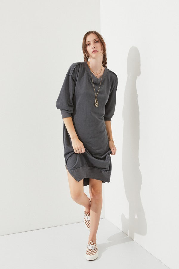 Oversized Long Tunic Dress