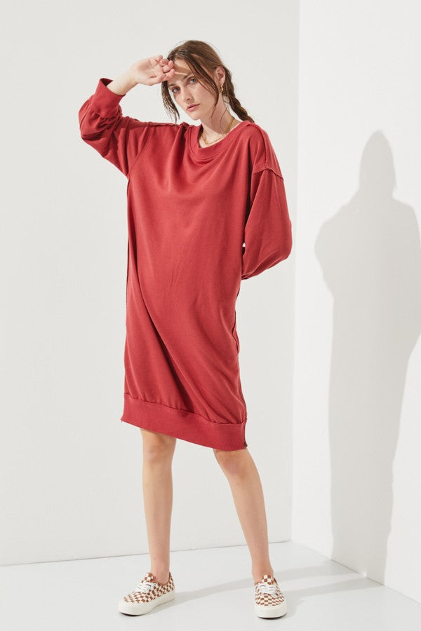 Oversized Long Tunic Dress