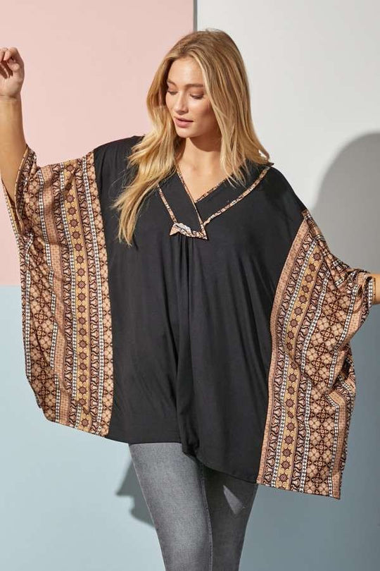 Bohemian Poncho Tunic