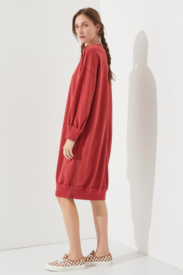 Oversized Long Tunic Dress