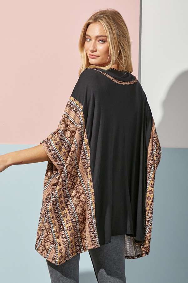 Bohemian Poncho Tunic