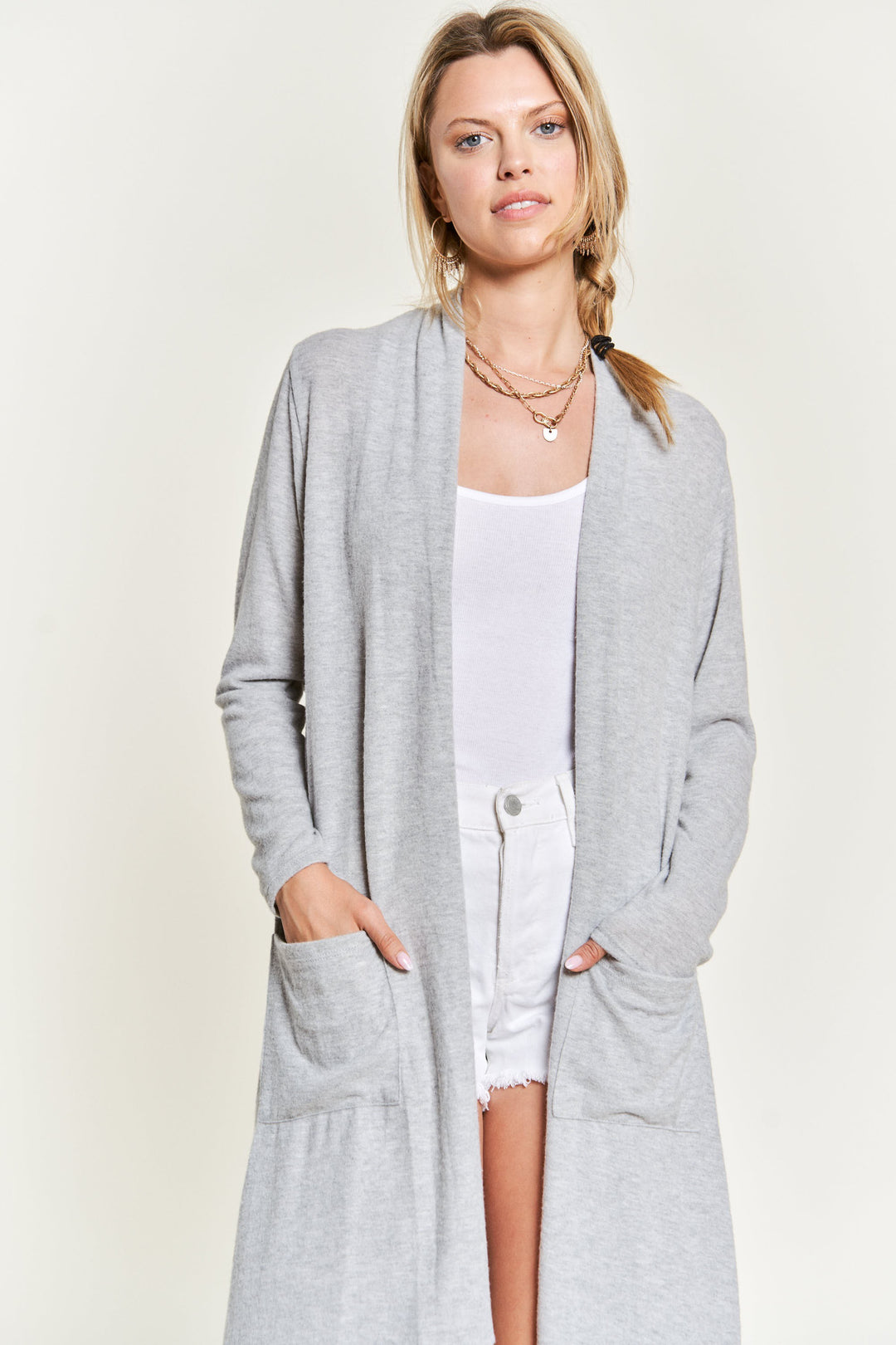 Long Body & Sleeve Cardigan