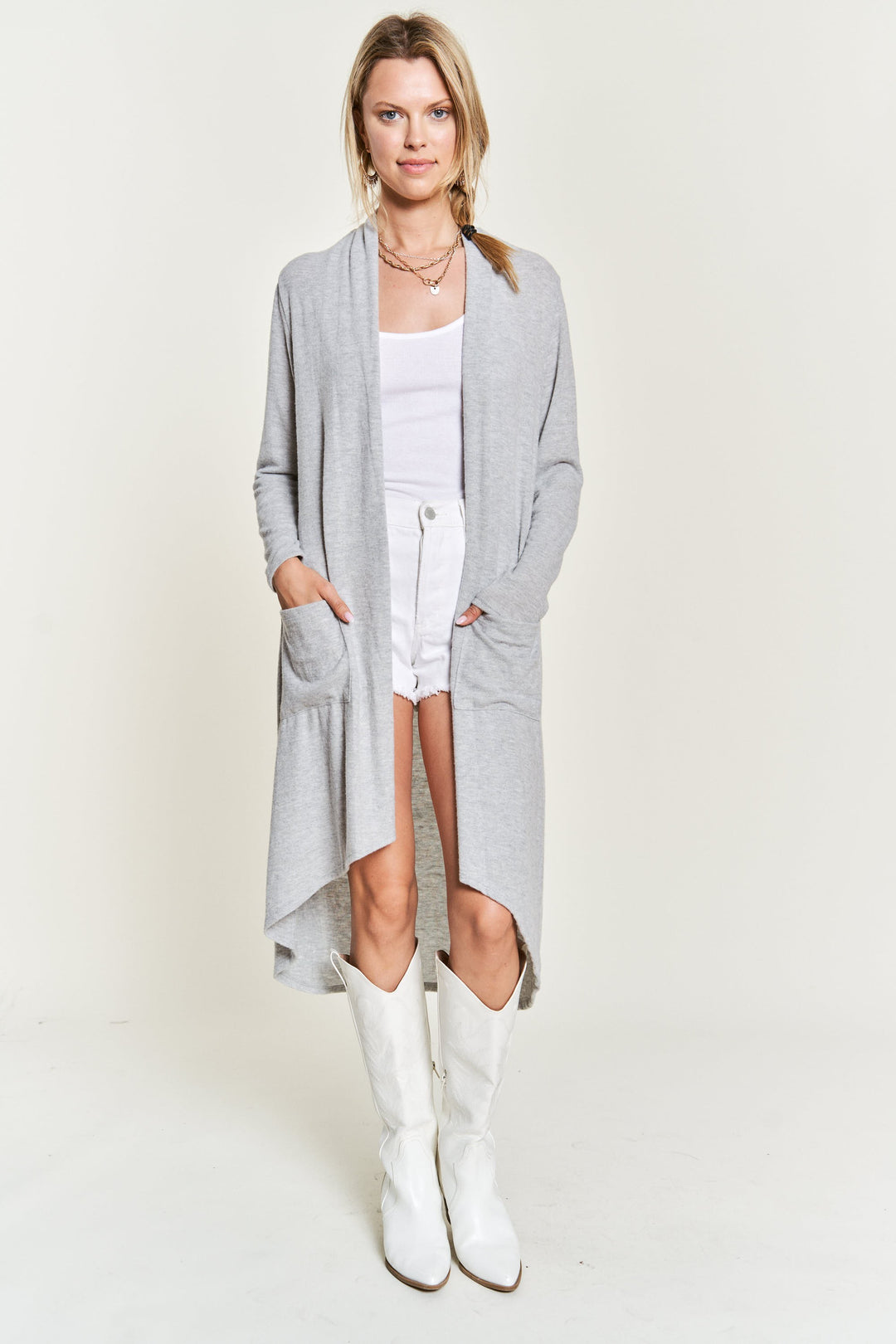 Long Body & Sleeve Cardigan