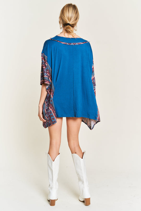 Bohemian Poncho Tunic