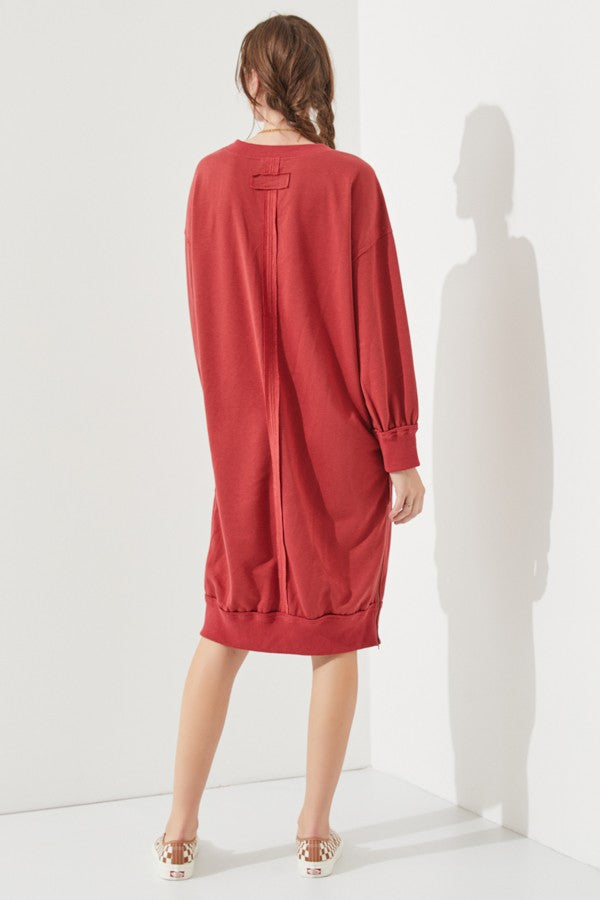 Oversized Long Tunic Dress