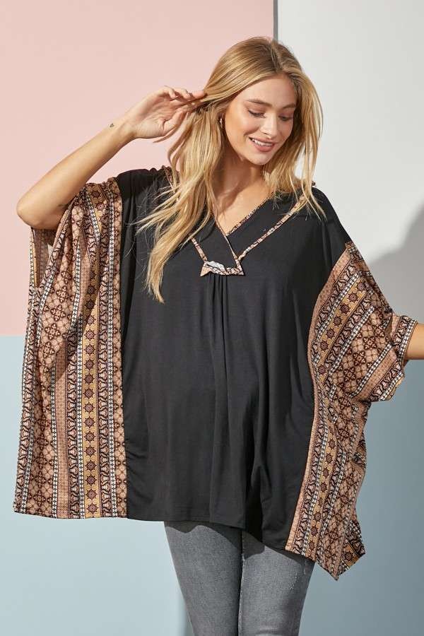 Bohemian Poncho Tunic