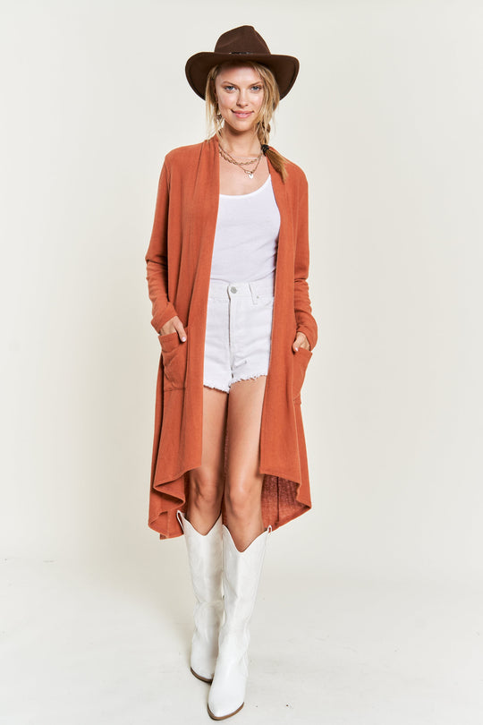 Long Body & Sleeve Cardigan