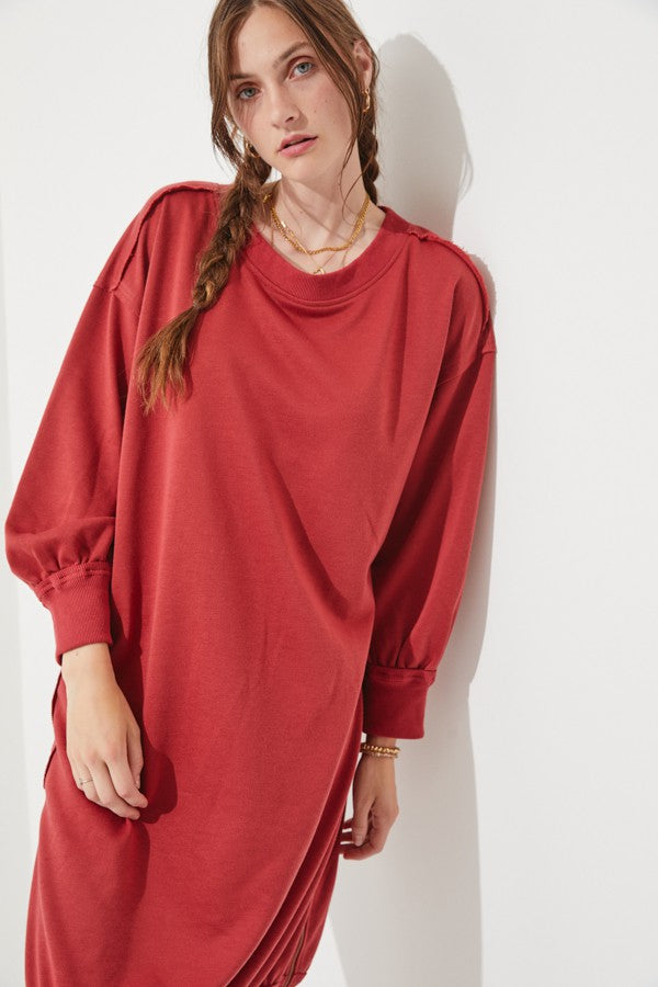 Oversized Long Tunic Dress