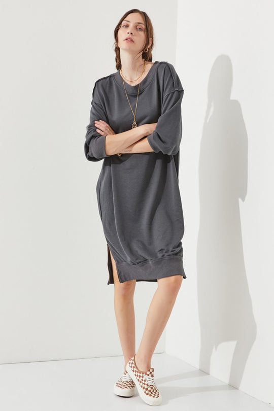 Oversized Long Tunic Dress