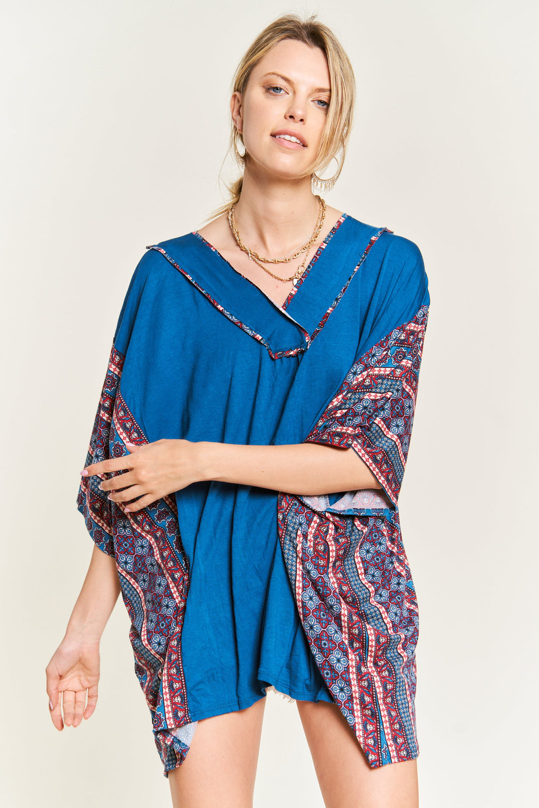 Bohemian Poncho Tunic